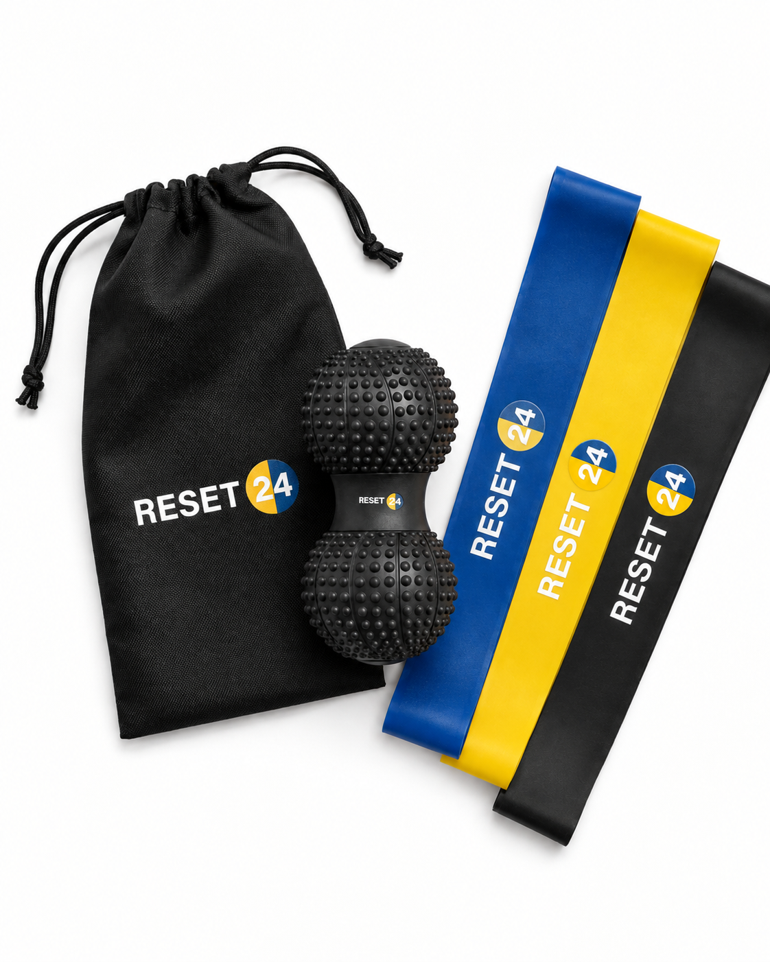 RESET — Kit de Movilidad Diaria (Doble Bola + Bandas)