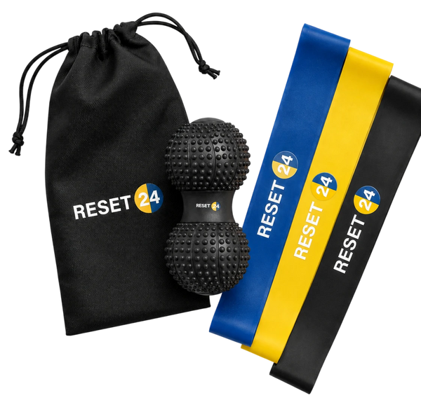 RESET — Kit de Movilidad Diaria (Doble Bola + Bandas)